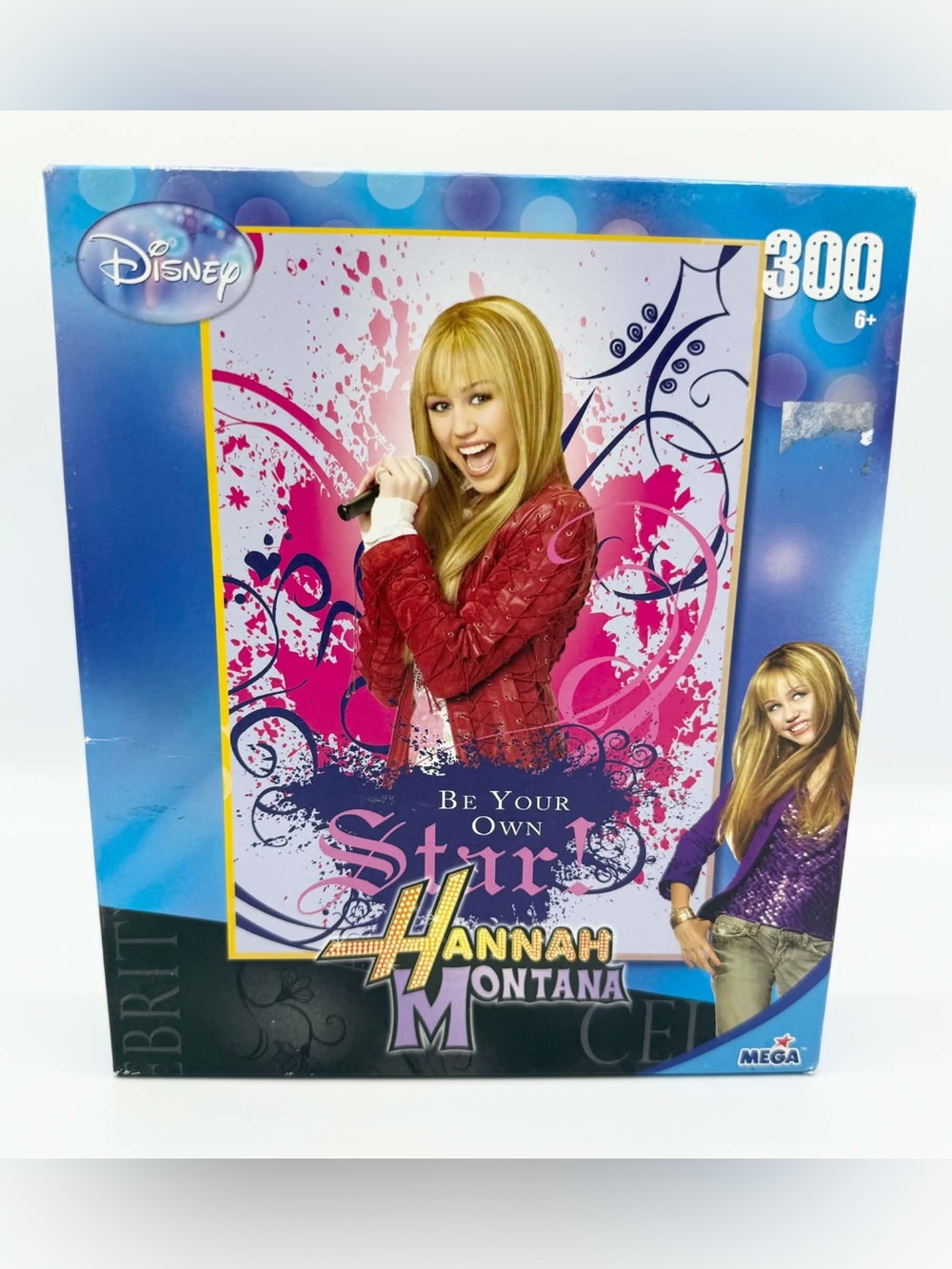 Disney Hannah Montana Be Your Own Star Glitters Jigsaw Puzzle 300 Piece